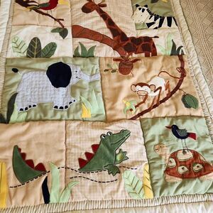 Kidsline Zanzibar safari baby quilt